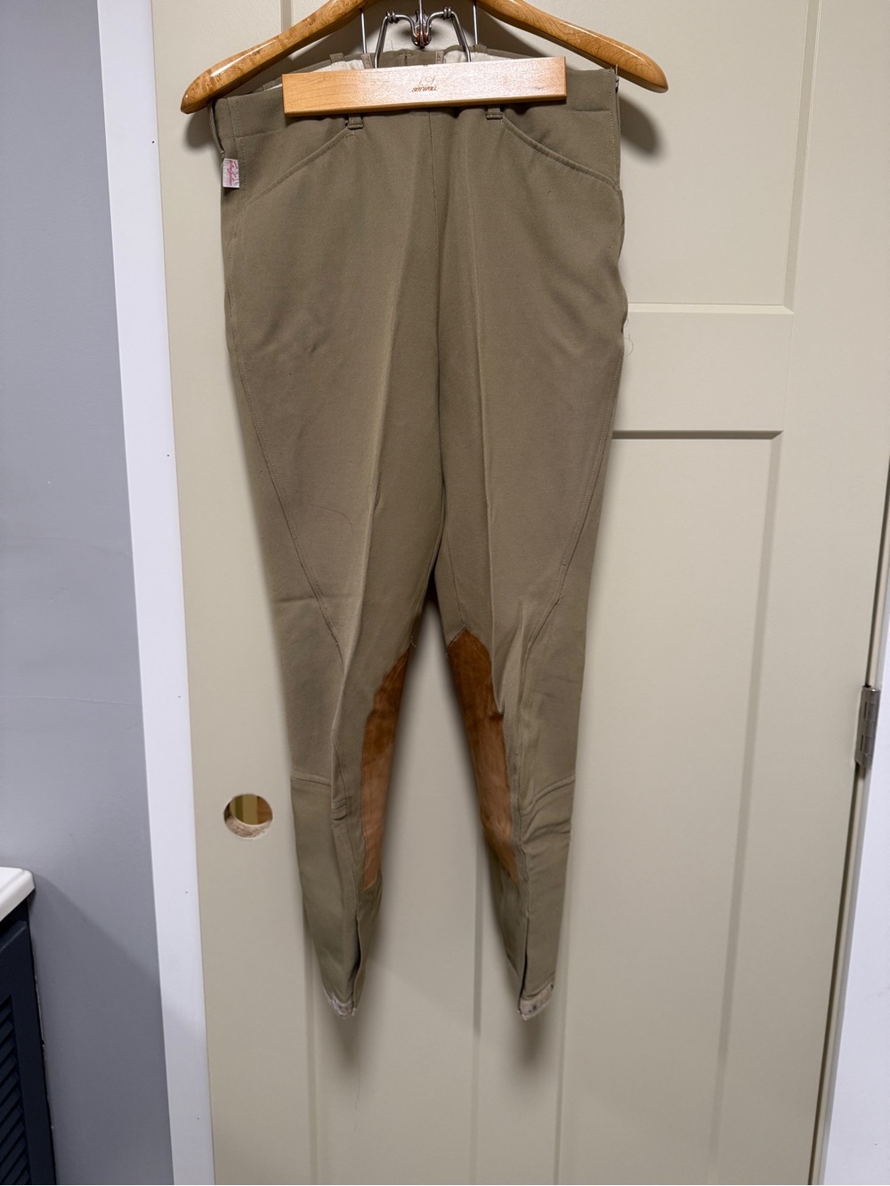 The Tailored Sportsman Olive Tan Riding Breeches